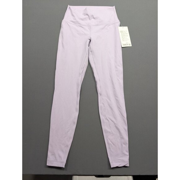lululemon Pants - Lululemon Align HR Pant 28" Size 8 Lilac High Rise Leggings NWT
